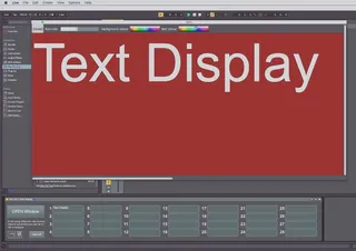 Text Display - Set List screenshot