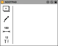 NOOTPAD screenshot