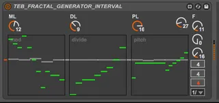 MONO FRACTAL GENERATOR screenshot