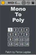 Mono to Poly screenshot