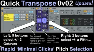 Quick Transpose dark screenshot