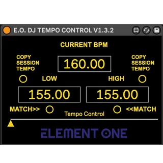 Element One DJ Tempo Control V screenshot