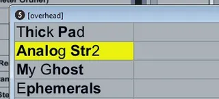 OH Display screenshot