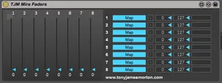 TJM Mira Faders screenshot