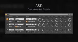 ASD Performance Note Repeater screenshot