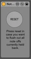NoteOff retainer screenshot