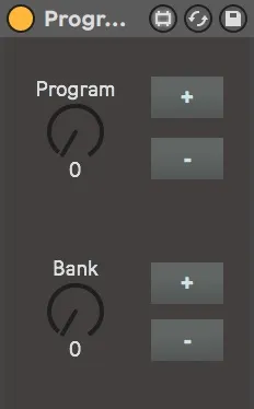 Program and Bank Changer screenshot
