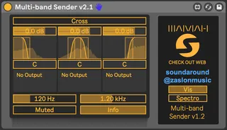 Multi-band Sender screenshot