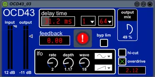 OCD43 Delay screenshot