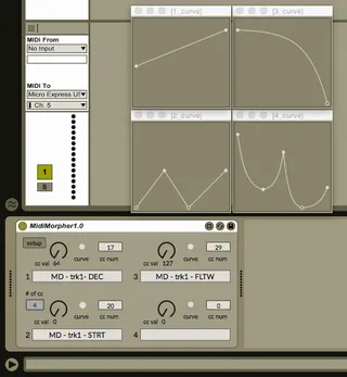 MidiMorpher screenshot