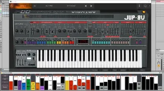 Arturia Jup-8 V3 Controller screenshot