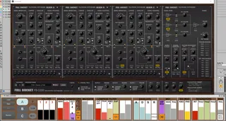 full bucket music FB-3300 Controller screenshot