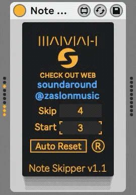 Note Skipper screenshot