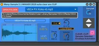 Many-Sample 2.2 MIKADO screenshot