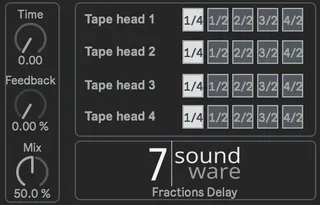 7 Soundware - Fractions Delay screenshot