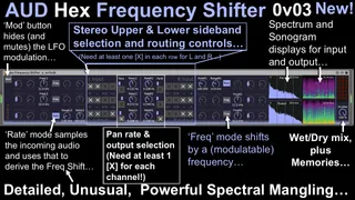 AUD HexFrequencyShifter screenshot