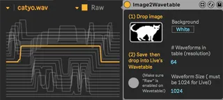 Image2Wavetable screenshot