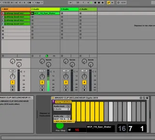 MIKADO CLIP DECLENCHEUR Clyphx screenshot
