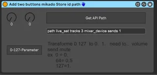 Add two buttons mikado Store id path screenshot