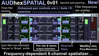AUDhexSPATIAL screenshot