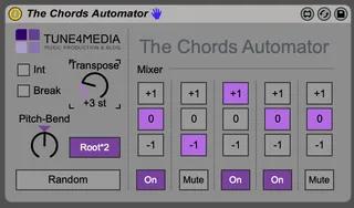 The Chords Automator screenshot