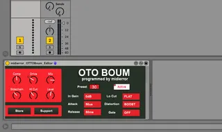 OTO Machines Boum Editor screenshot
