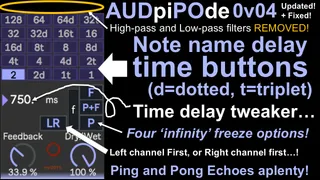 AUDpiPOde screenshot