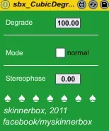 sbx CubicDegrade screenshot