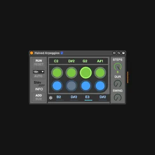 Halved Arpeggios screenshot
