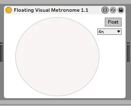 Floating Visual Metronome screenshot