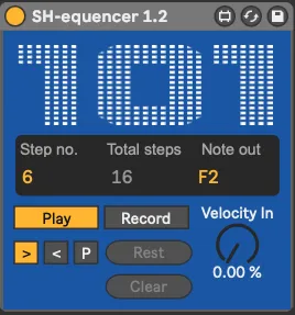Sh-equencer screenshot