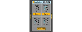 echo on noteoff screenshot