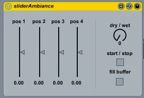 slider ambience screenshot