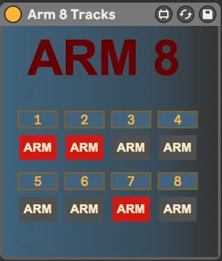 Arm 8 Tracks screenshot