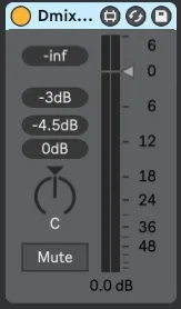 Dmixer screenshot