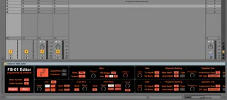 Yamaha FB-01 Editor screenshot