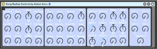 Korg Radias Control screenshot