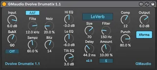 GMaudio Dvolve Drumatix screenshot
