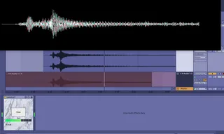 Realtime Waveform Visualisation Sound Design screenshot