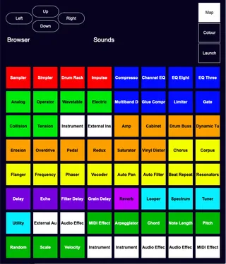 Browser Mapper screenshot