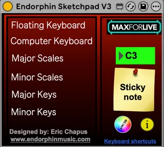 Endorphin sketchpad screenshot