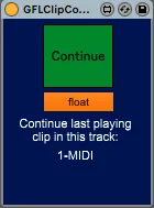 GFLClipContinueMidi screenshot