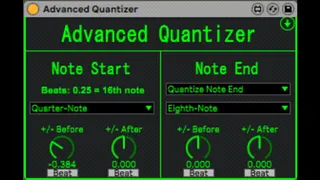 Advanced Quantizer screenshot