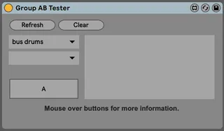 Group AB Tester screenshot