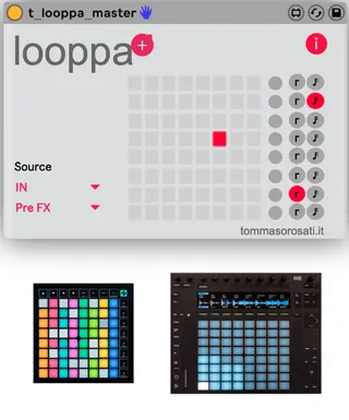 looppa - loop and freeze for Launchpad and Push screenshot
