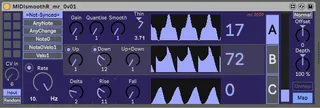 MIDIsmoothR screenshot