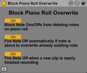 Block Piano Roll Overwrite screenshot