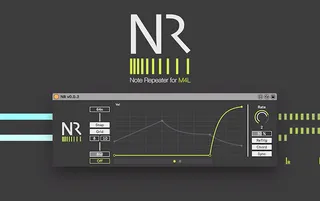 NR - Note Repeater M4L Device screenshot