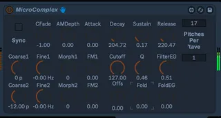 MicroComplex screenshot