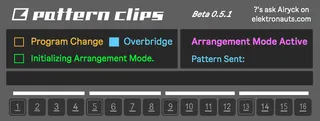 Elektron Pattern Clips screenshot
